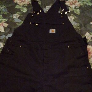 Carharrt Duck filled insulated overalls